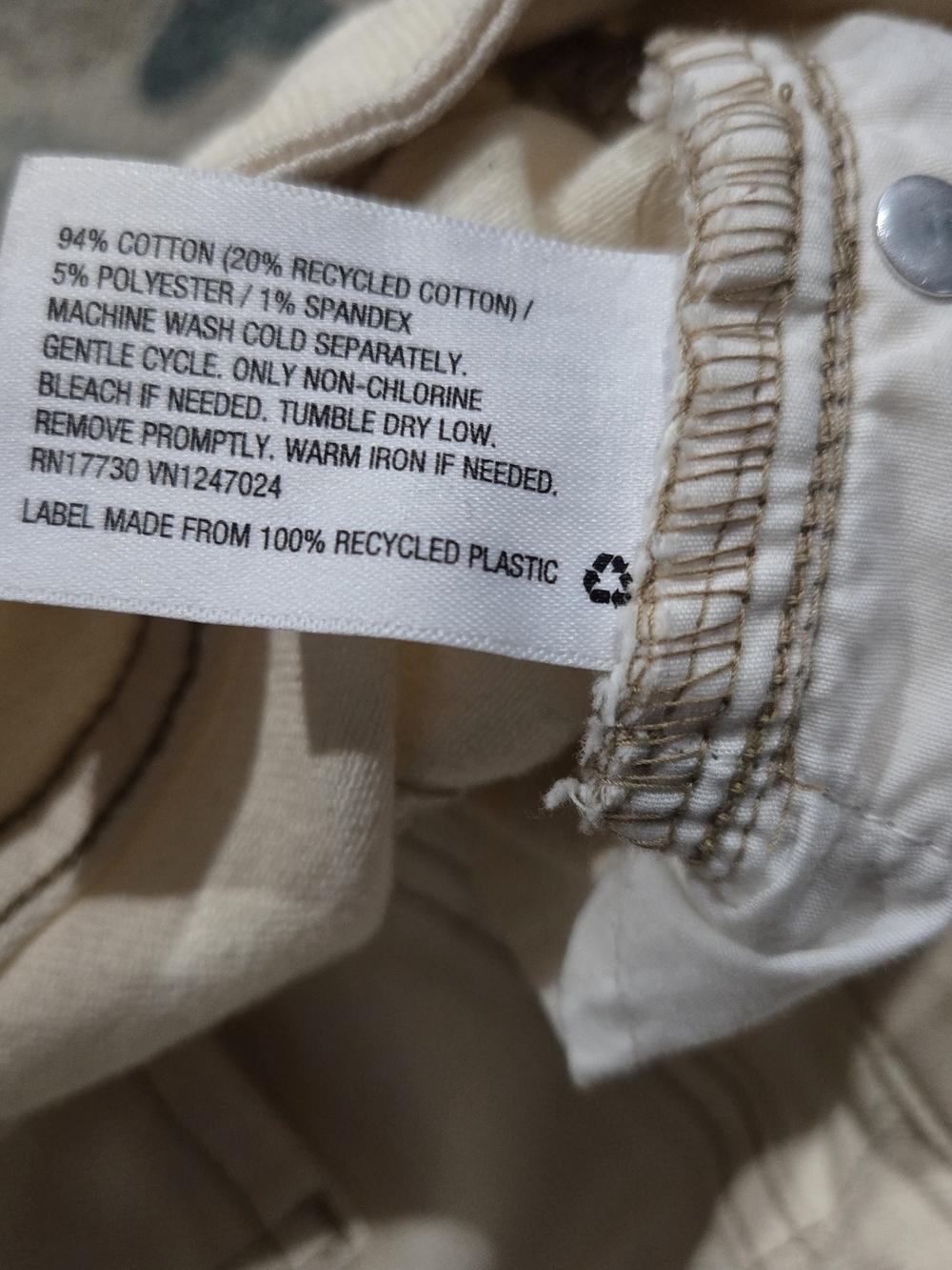Future Collective Cream High Rise Flared Jeans Boho Western Sporty 14 - Picture 3 of 6